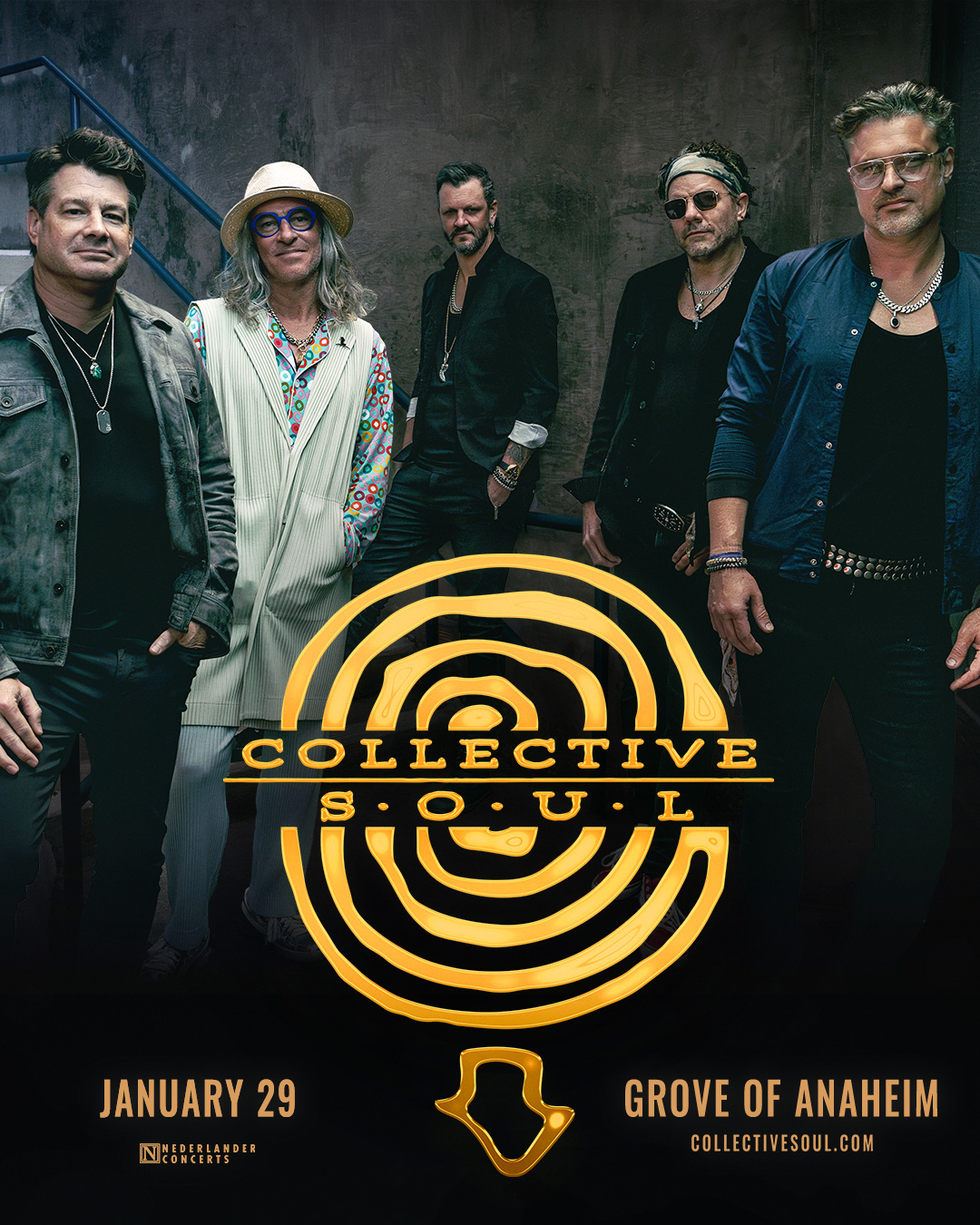 MEMBERS ONLY: Collective Soul at the Grove of Anaheim on Thursday, January 29, 2026